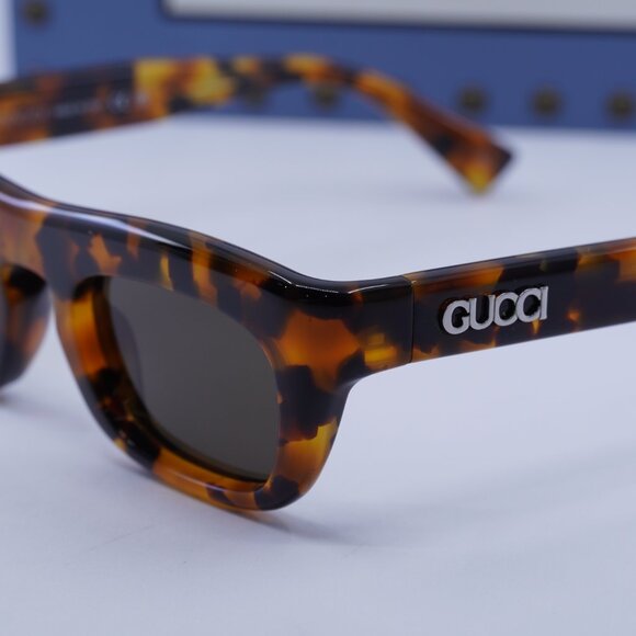 Gucci GG1777S 003 Square Sunglasses - Spotted Havana\\Brown main image 5